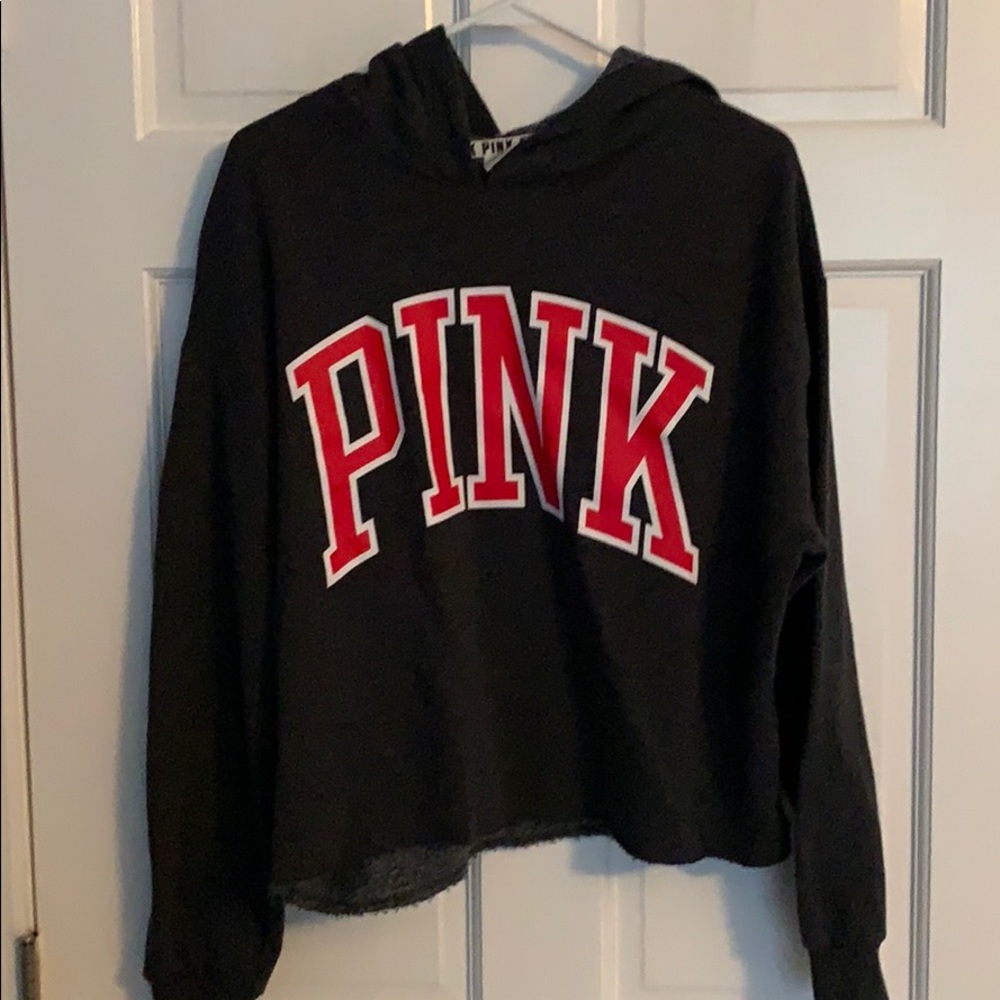 Pink crop sweatshirt